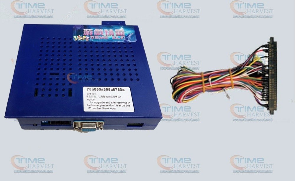 Jeu Elf 1162/750/412 Kit de machine d'arcade vidéo Jamma Board Multigame Langue
